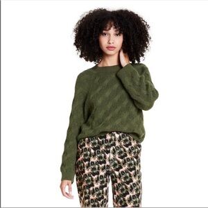 Rachel Comey for Target Green Crewneck Pullover Sweater
